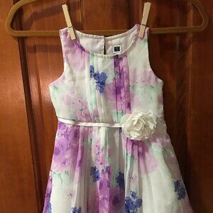 Like New Jane & Jack Girl Floral Dress